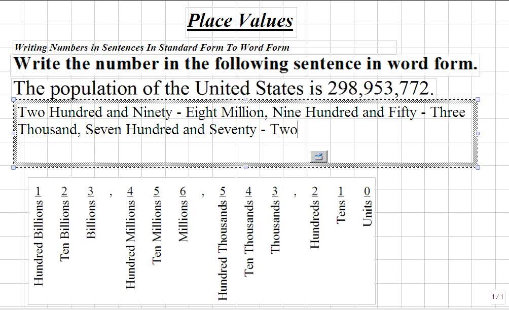 National Honor Society High School Essay Arithmetic Writing Numbers In Sentences In Starndard Form To Word Form Examples Of High School Essays also Essay Examples For High School Students Classroom Arithmetic Writing Numbers In Sentences In Starndard Thesis Essay Examples