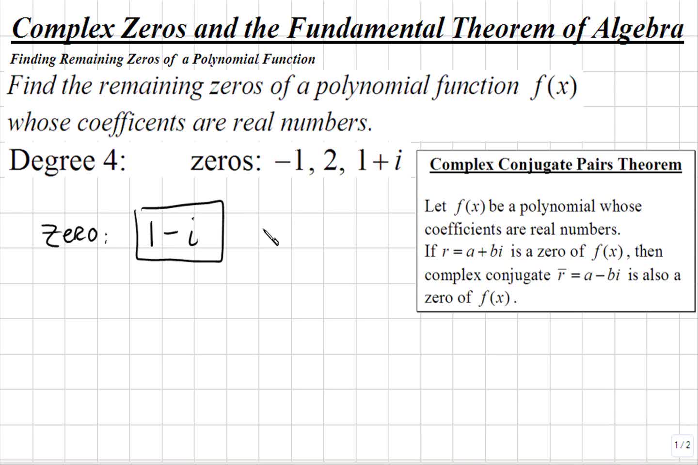 finding-zeros-of-polynomials-worksheet-algebra-1